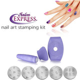 Home Square Saloon Express Nail Art Stamping Kit In Pakistan