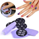 Home Square Saloon Express Nail Art Stamping Kit In Pakistan