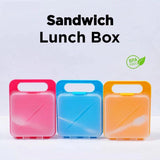 Home Square Sandwich Lunch Box With Fork In Pakistan