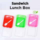 Home Square Sandwich Lunch Box With Fork In Pakistan