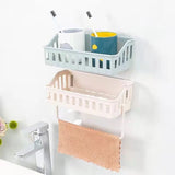 Home Square Self-adhesive Wall Mounted Rack In Pakistan