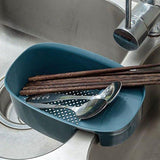 Home Square Shaped Corner Sink Strainer Basket In Pakistan