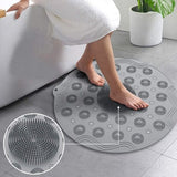 Home Square Silicone Bath Floor Mat Non-Slip In Pakistan