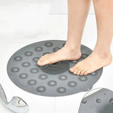 Home Square Silicone Bath Floor Mat Non-Slip In Pakistan