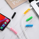 Home Square Silicone Cable Protector ( Pack Of 4 ) In Pakistan