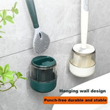 Home Square Silicone Soap Dispensing Toilet Brush In Pakistan