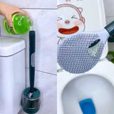 Home Square Silicone Soap Dispensing Toilet Brush In Pakistan