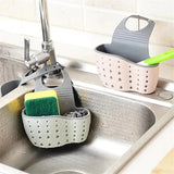 Home Square Sink Shelf Soap Sponge Drain Rack In Pakistan