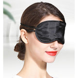 Home Square Sleeping Eye Mask with Adjustable Strap Black In Pakistan