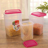 Home Square Snack Jars (3pcs set 1L, 2L , 3L) In Pakistan