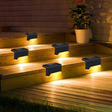 Home Square Solar Led Waterproof Light For Stairs And Outdoor (Pack Of Four) In Pakistan