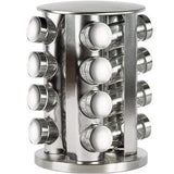 Home Square Spice Carousel 16 Jar Revolving Spice Rack Stainless Steel In Pakistan