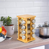 Home Square Spice Rack with 16 Jars In Pakistan