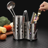 Home Square Stainless Steel Heavy Quality Spoon Holder In Pakistan