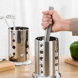 Home Square Stainless Steel Heavy Quality Spoon Holder In Pakistan