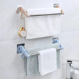 Home Square Stainless Steel Wall Mounted Bathroom Towel Rack In Pakistan