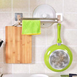 Home Square Stainless Steel Wall Mounted Bathroom Towel Rack In Pakistan