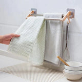 Home Square Stainless Steel Wall Mounted Bathroom Towel Rack In Pakistan