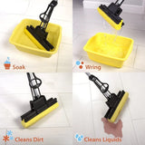 Home Square Super Absorbent Professional Roller Sponge Foam Mop In Pakistan