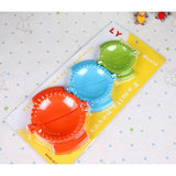 Home Square Three Pcs ColourFull Dumplimg Mould In Pakistan