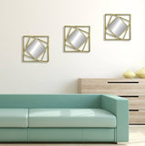 Home Square Transform Your Space with These Beautiful Mirror Frames (Set of Three) In Pakistan