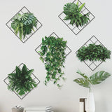 Home Square Wall Decorative Grass Stickers In Pakistan