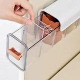 Home Square Wall Hanging Transparent Undergarments Storage Organizer In Pakistan