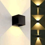 Wall Mounted Waterproof Sconce Square