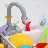 Home Square Wash Up Kitchen ELECTRIC DISH WATER Toy In Pakistan