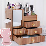 Home Square Wooden Jewelry organizer In Pakistan