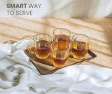 Home Square Wooden Style Smart Tray ( Pack Of 4 ) In Pakistan