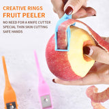 Home Useful Vegetable Peeler Finger Ring Fruit Skin Sharpener In Pakistan