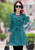 Hot Spring and Autumn Long Trench Coat for Women In Pakistan