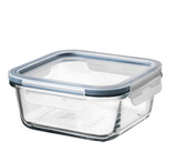 IKEA 365+ Food Container With Lid - Square Glass - Plastic - 600 ml In Pakistan Just e-Store