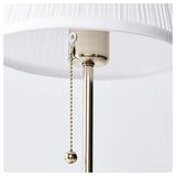 IKEA ARSTID TABLE LAMP - NICKLE - PLATED - WHITE In Pakistan Just e-Store