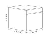 IKEA DRÖNA Box - Black - 33x38x33 cm In Pakistan Just e-Store