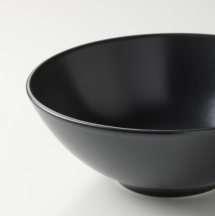 IKEA FÄRGKLAR Bowl, matt dark grey, 16 cm In Pakistan Just e-Store