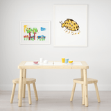 IKEA FLISAT Children's Table - 83x58 cm In Pakistan Just e-Store