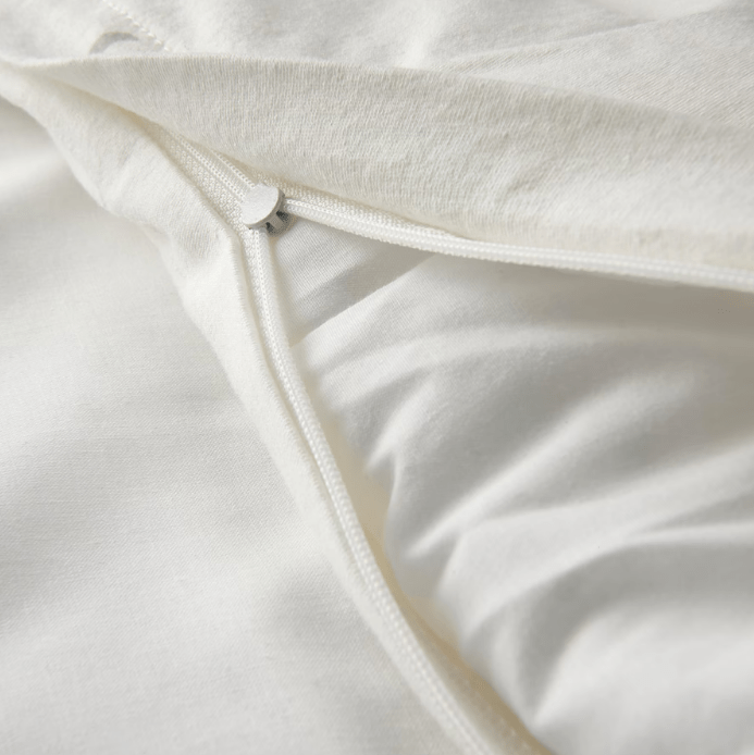 IKEA LENAST Duvet Cover 1 Pillowcase For Cot- White - 110x125/35x55 cm In Pakistan Just e-Store
