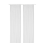 IKEA LILL Net Curtains - 1 Pair - White - 280x300 cm In Pakistan Just e-Store
