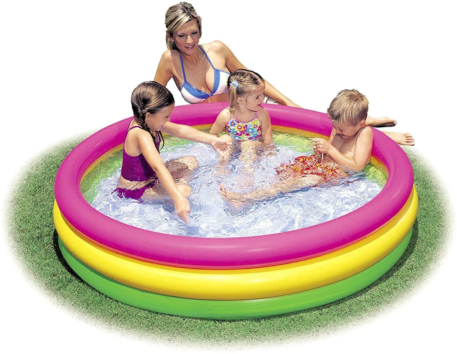Intex Children's Inflatable Pool Bath Tub Baby Paddling Pools 147  33Cm In Pakistan