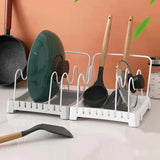 KITCHEN COOKWARE STORAGE RACK PAN LID ORGANIZER In Pakistan