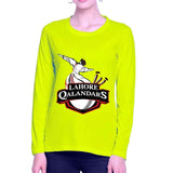 Lahore Qalandars PSL Round Neck T-Shirt Full for Women's In Pakistan