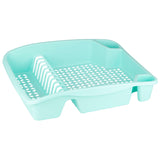 LARGE DISH RACK WITH DRAINER (Random Colour) In Pakistan