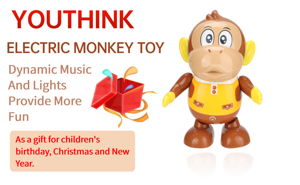 LED Light Music Monkey Toy In Pakistan