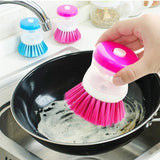 Liquid Soap Dishwasher Brush