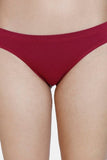 Low Rise Cotton Thong - Beet Red In Pakistan