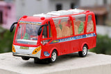 Luxury Travel Tour Bus Toy with Indoor Lighting and Music Travel Tour Bus