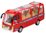 Luxury Travel Tour Bus Toy with Indoor Lighting and Music Travel Tour Bus In Pakistan