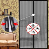 Magic Mesh Screen Door Magnetic Anti Mosquito Bug Doors Curtain Net In Pakistan